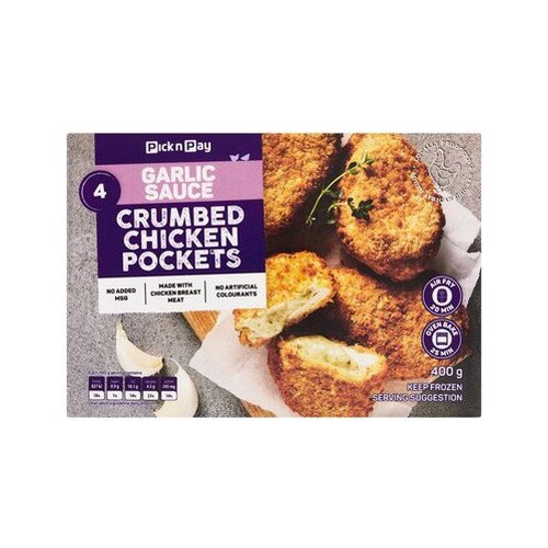 PnP Fishmonger's Crumbed Garlic West Coast Mussels 500g